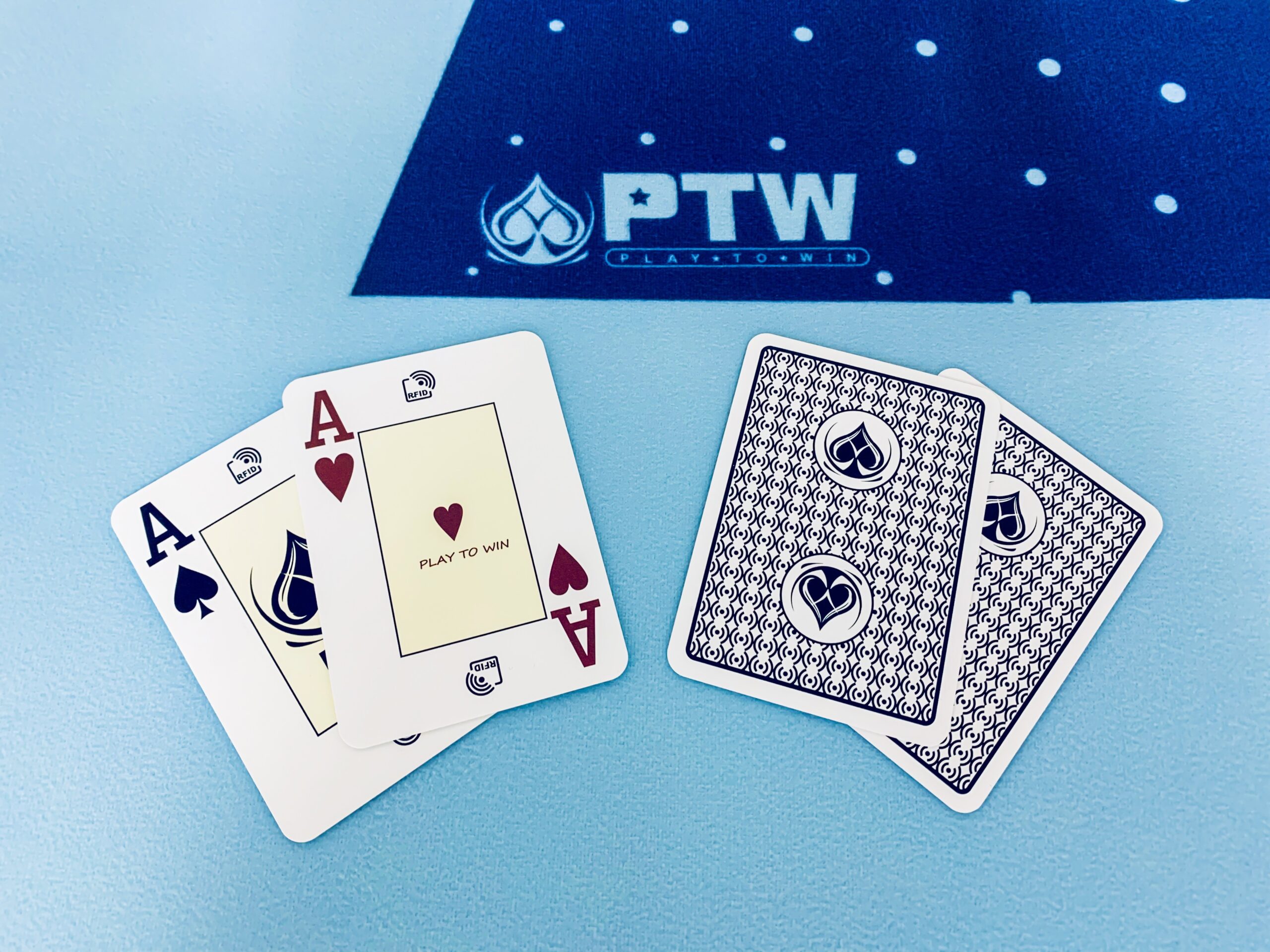 CARTE DA GIOCO PTW 1.0 TEXAS HOLD'EM - 100% PLASTICA