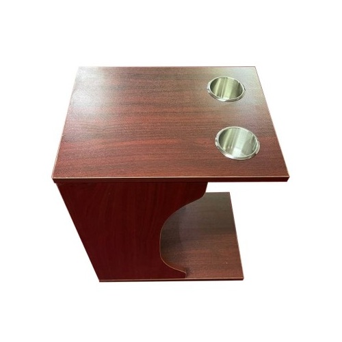 TAVOLINO BAR PORTA BEVANDE EFFETTO LEGNO