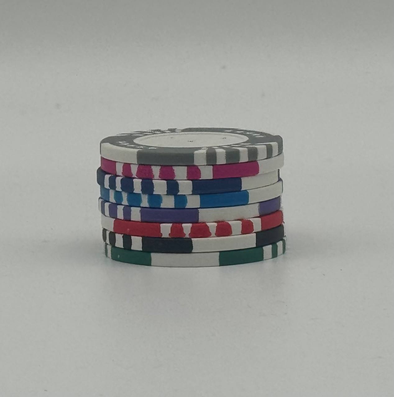 CHIPS IN CLAY 15,5 Gr 43 MM MODELLO STAR INCLUSE DI PERSONALIZZAZIONE